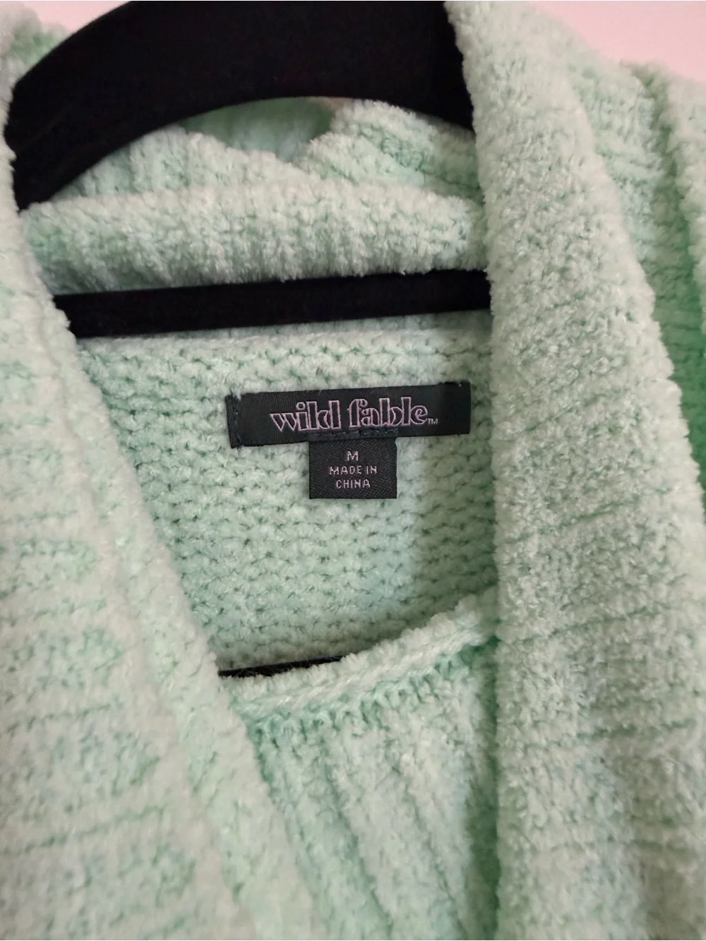 Wild Fable Mint Striped Turtleneck Sweater - Women